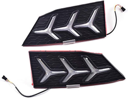 ya 3 8.24 baidi DRL LED Daytime Running Light with Turn Signal Light for Honda Civic 2019-21