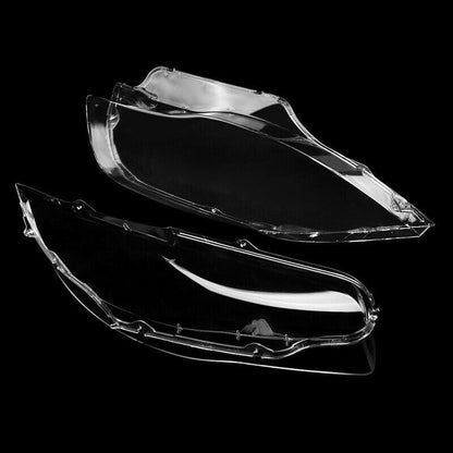 ya 10 9.16 zhengce 2x headlights glass spreader clear cover for BMW E81 E82 E87 E88 2003-11