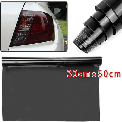 ya 13 9.15 baidi 30x50cm Light Smoke Black Tint Film Headlights Tail Lamp Cars Vinyl Wrap New