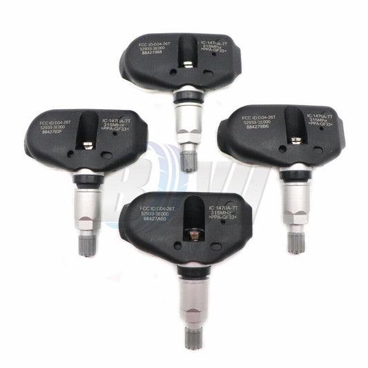 ya 2 8.15 Tire Pressure Monitoring Sensor TPMS Suitable for Hyundai Sonata for Kia 52933-3E000 4 Pieces
