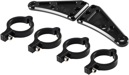 ya 28 10.13 zhengce CNC Headlight Lamp Mount Bracket for 41mm Fork Tubes Motorbike Universal Pa