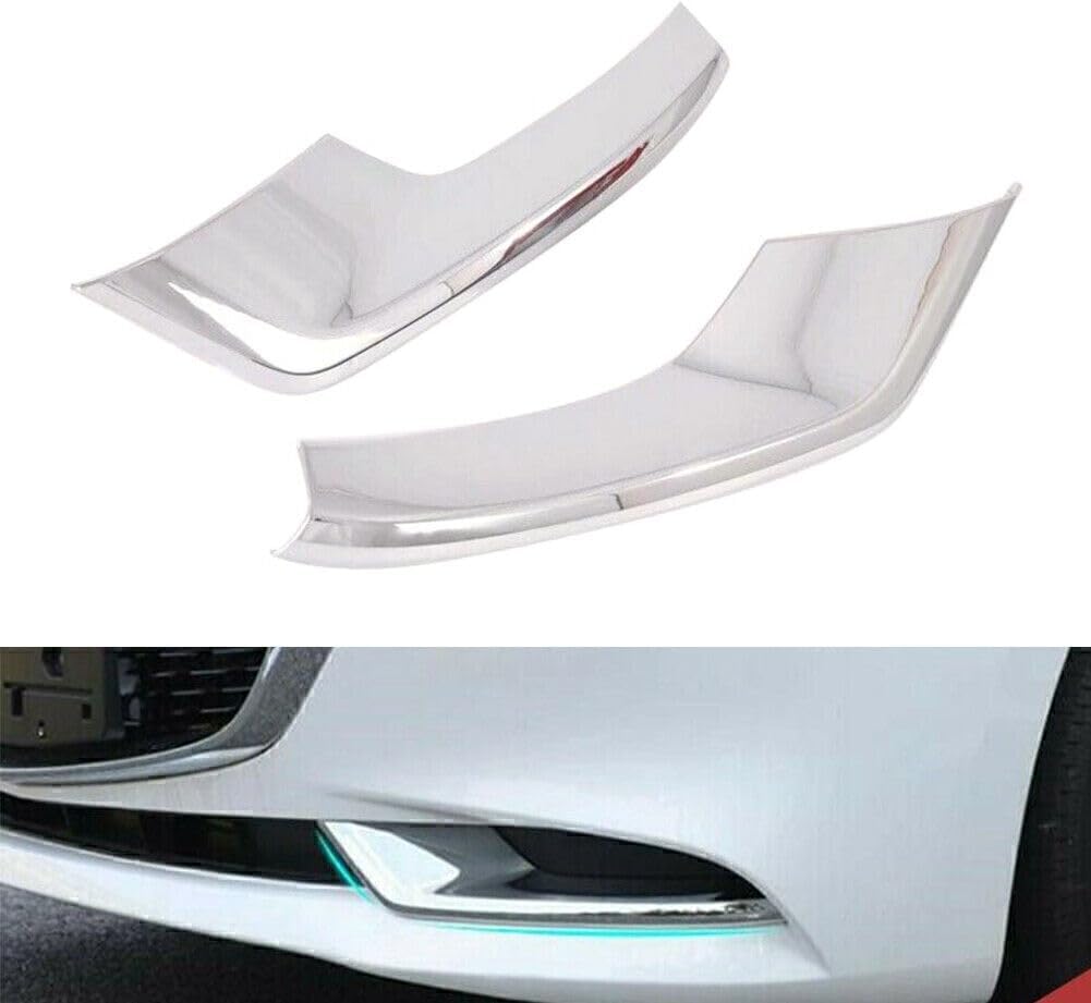 ya 10 9.16 zhengce 2x Chrome Front Fog Light F for Ram e Cover Trim Fit 2019 2020 for Mazda 3