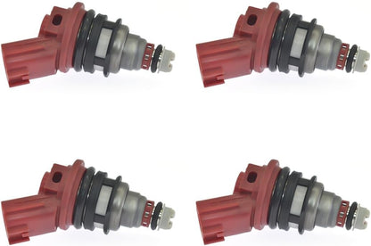 ya 10 9.16 baidi 4PCS Fuel Injector 16600-53J00 for Nissan for Altima 240SX Sentra G20 2.4L 2.0L