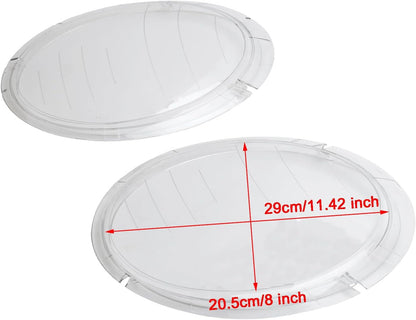 ya 10 9.16 zhengce Left +Right Headlight Lens Plastic Cover Shell 63126911701 02 for Mini Coop