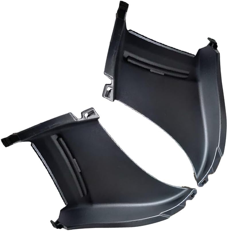 ya 27 10.13 baidi One Pair Front Bumper Air Duct Cover Left Right for X5 F15 2014-2018 Black