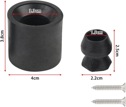 ya 10 9.16 baidi 2 Set Trailer Door Holder Kit Deformation Proof Protective Fit Most RV Trailer