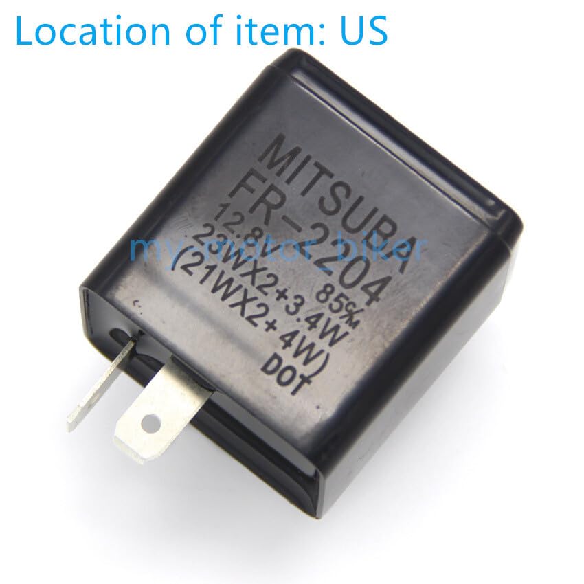 ya 23 10.7 baidi Turn Signal Flasher Relay for Honda GL1000 Gold Wing 75-77/CX500 78-79/ NH125 84
