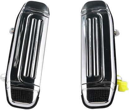 ya 9 10.24 Exterior Door Handle Plating Left & Right for Montero for Pajero V46 V31 V32 V33