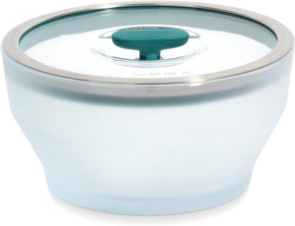 ya 14 9.20 baidi Microwave Tray, 2-Piece Set of Lar Deep Glass Stora Containers with Lids-1