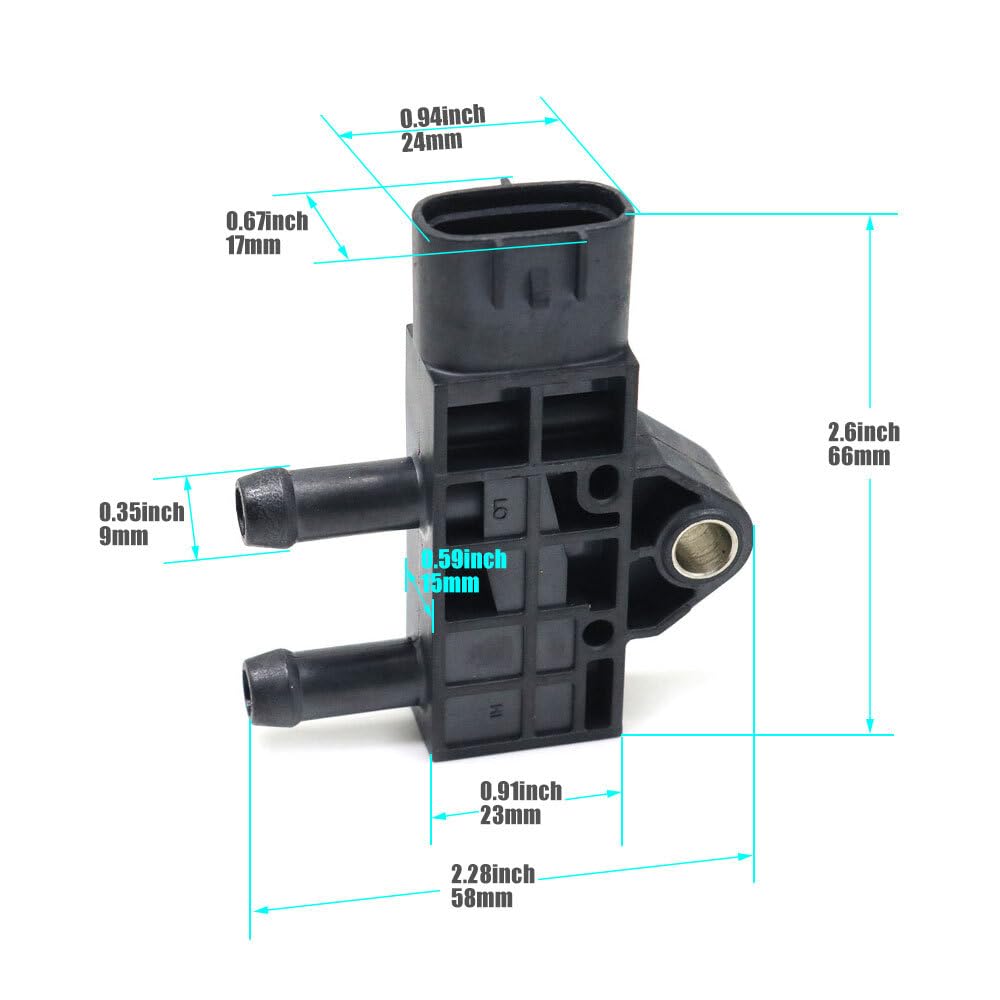 ya 4 8.8 1x Differential Pressure Sensor Switch for Dodge for Ram 6.7L 4500 3500 05149229AA