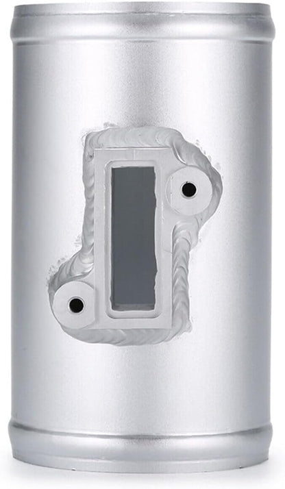 ya 12 10.8 zhengce 76mm 3 Car Air Intake Flow Sensor Mount Adapter Fuel Efficient Connector at
