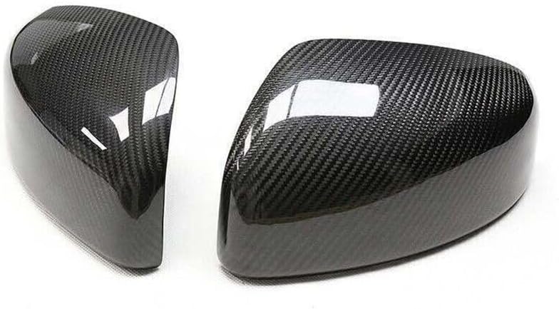 ya 11 9.14 baidiCarbon Fiber Car rear view mirror Cover Trim Cap U for Nissan 370Z Z34 2008-2019