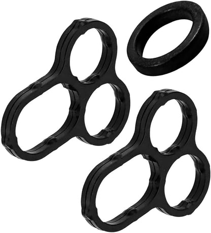 ya 2 8.15 Fits for Corolla Matrix Prius CT200h Set Of 3 Camshaft Bearing Cap Oil Hole Gasket