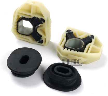 ya 2 8.15 Radiator Upper Lower Mount Set 4Pcs for VW for Golf for JETTA MK5 MK6 for Passat Rabbit for Audi