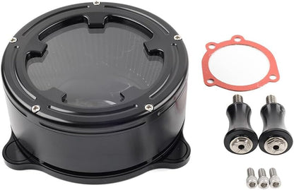 ya 5 8.10 Air Cleaner Intake Filter Kit for Harley Softail Touring Road Glide Dyna Black