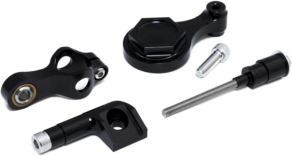 ya 4 8.14 Motorcycle Black CNC Steering Damper Bracket Mounting for Yamaha YZF R6 06