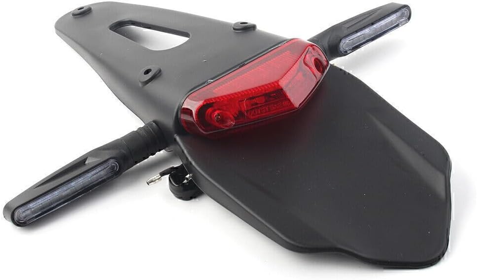 ya 10 9.16 zhengce Motorcycle Universal LED Rear Fender Brake Tail Light Turn Signal Dirt Off-