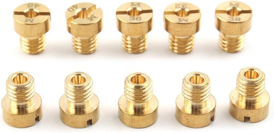 ya 7 8.24 baidi 10x 70-88 M5 Main jet For Dellorto Carburetor SHA SHB UA UB PHBG VHB-CS VHBT-CS