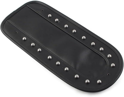 ya 4 8.8.2 Rear Fender Bib Solo for SEAT PU Leather Black for Harley Heritage Softail 2006-17