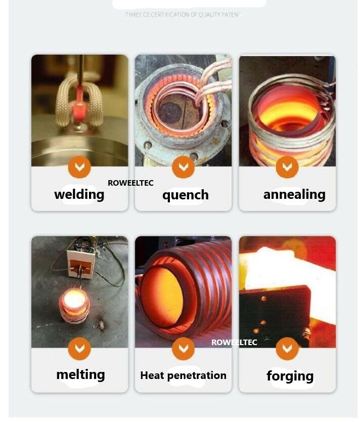 ya 16 10.20 baidi 15KW 30-80KHz High Frequency Induction Heater Furnace ZN-15A Fast Shipping