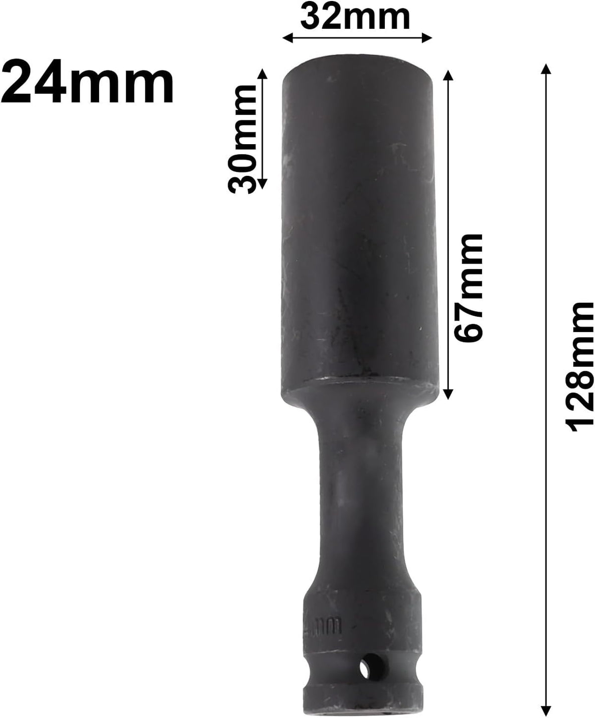 ya 14 9.20 baidi Convert 1/2 Drive Socket Wrench into Hex Socket 8mm 24mm with Impact Wrench-1