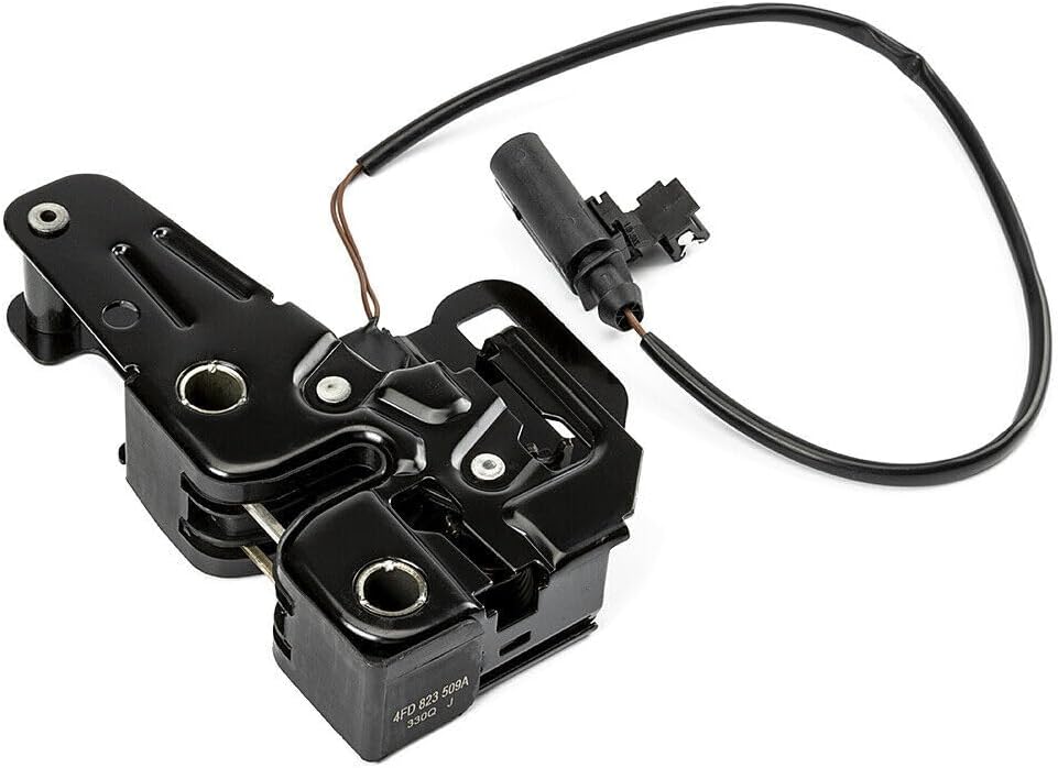 ya 11 9.14 baidiFront Bonnet Lid Lock w/Safety Latch Catch 2003-2008 for Audi for A4 1.8L 3.0LQuatt