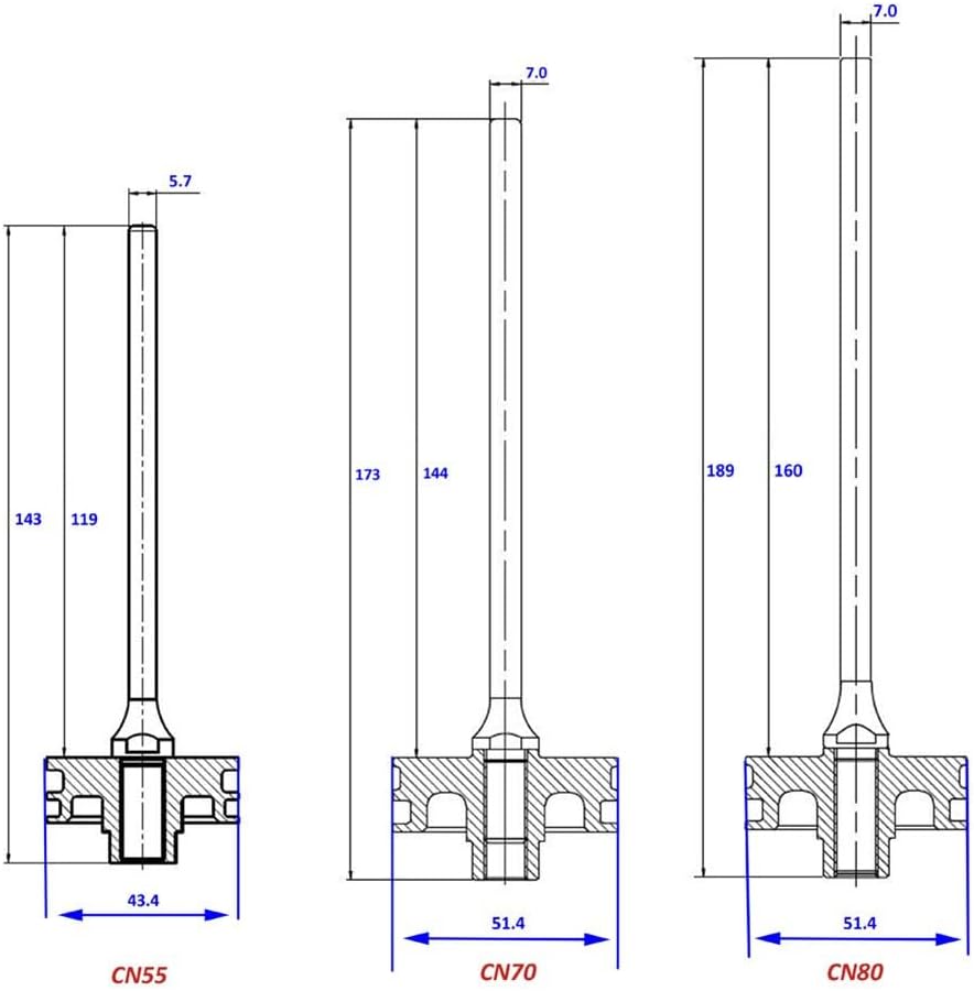 ya 14 9.20 baidi Piston Driver Unit Piston Unit Pneumatic Suitable For CN55 Aftermarket Coil