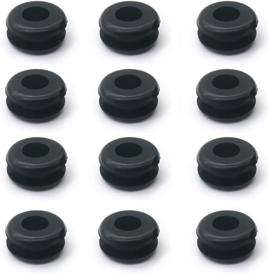 ya 9 10.24 Rubber Fuel Tank Mounting Grommets Gasket Kit for Harley FXSTS Springer 88-99