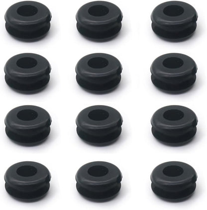 ya 9 10.24 Rubber Fuel Tank Mounting Grommets Gasket Kit for Harley FXSTS Springer 88-99