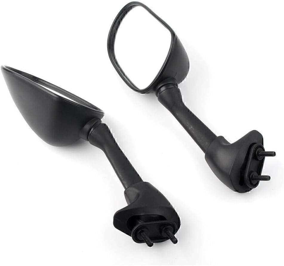 ya 2 8.15 Rearview Mirror Motorcycle fit for Yamaha YZF R6 2001 2002 Black ABS Plastic Shell