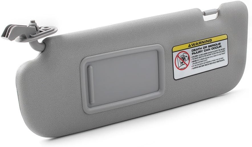 ya 11 9.14 baidiCar Gray Sun Visor Left Driver Side for Hyundai for Elantra 2011-15 12 852103X000TX