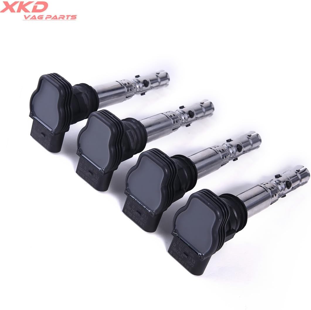ya 5 8.10 1.8T 4Pcs Ignition Coil Set for VW for JETTA for Golf for Passat Beetle for Audi for A4 A6 TT
