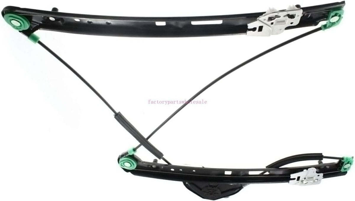 ya 12 10.8 baidi Set of 2 Front Window Regulator For 2001-2005 for BMW 325i 2000 323i 51337020659/60