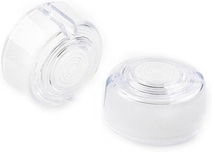ya 4 8.8.2 2pcs Turn Signal Lens Cover for Harley Dyna FXD FXR Sportster XLH 883 1200 FXST