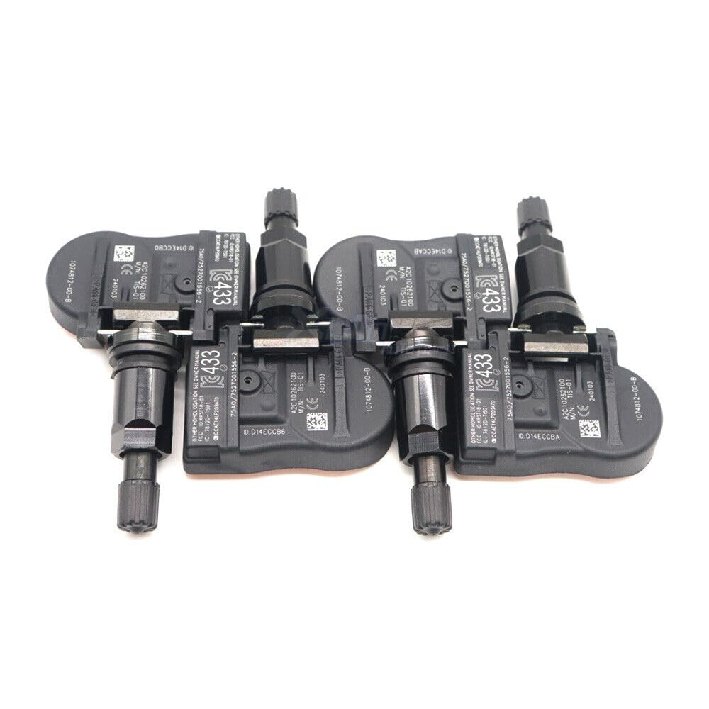 ya 2 8.15 4 TPMS tire Pressure Monitoring sensors Suitable for Tesla Model 3 S X Y 433MHz 1074812-00-B