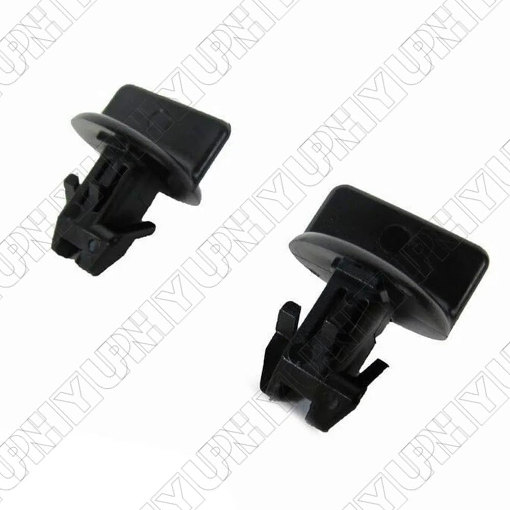 ya 5 8.24 baidi 2-piece Set of Black Rear Bumper Hook Nuts 68249278AA Suitable for Dodge Durango 2014-2022