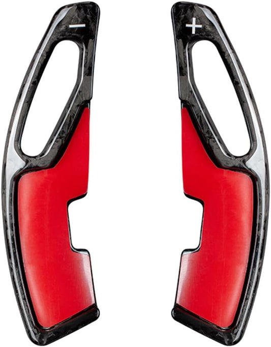 ya 4 8.8.2 Steering Wheel Paddle Shifter Extension 2PCS Fit for Lexus is NX RC Carbon Fiber