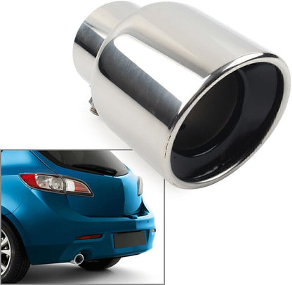 ya 14 9.20 zhengce for Mazda 3 2010-2013 Stainless Steel Car Rear Pipe Tail Muffler Tip-1