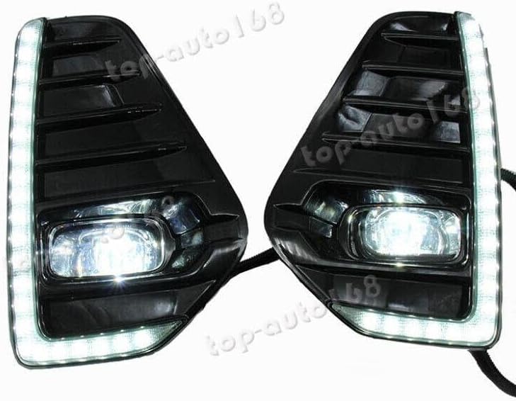 ya 9 10.24 LED Front Fog Lights LED Driving Lights Turn Lights for Nissan Kicks 2021-2022