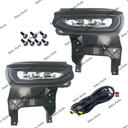 ya 2 8.15 1 set suitable for 2016-2019 for GMC Sierra 1500 LH&RH LED fog lights, front bumper lights, and wires