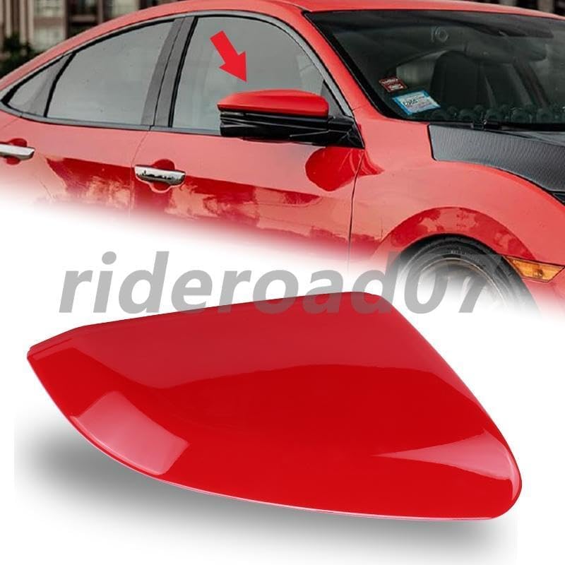 ya 11 9.14 baidiRight Side Mirror Cap Cover Fit for Honda for Civic 2016-2021