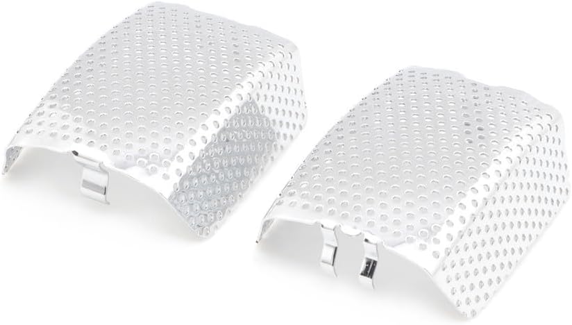 ya 6 8.24 baidi Chrome Front Brake Caliper Insert Set Cover for Harley Touring Street Glide FLHX