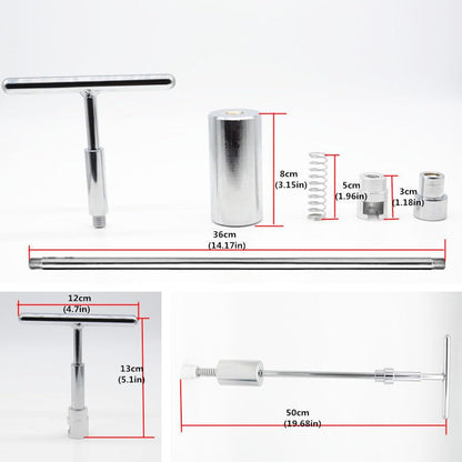 ya 6 8.14 Car SUV unpainted dent Repair Tool Glue Pull Out Body Sliding Hammer
