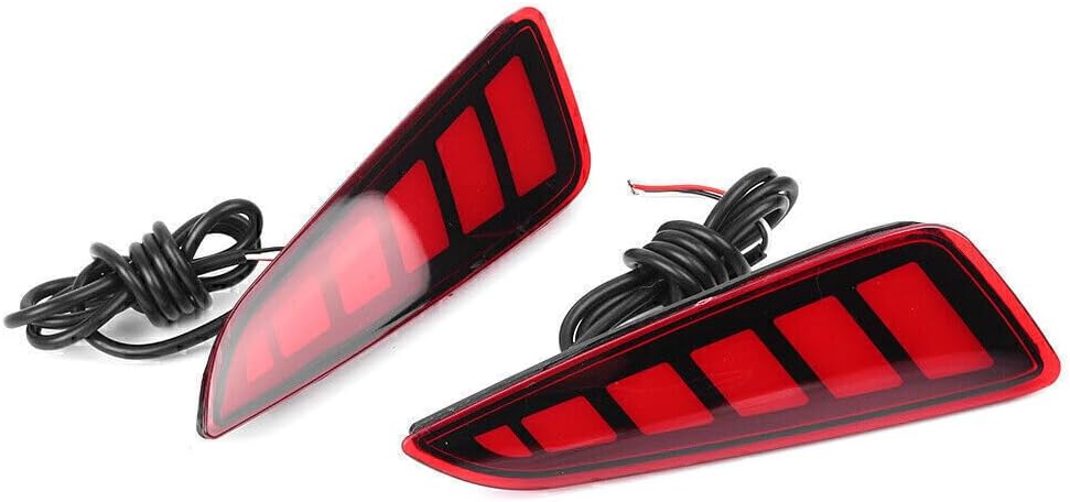 ya 2 8.15 Hecksto?stange DRL LED Licht Rucklicht Bremslicht Lampe for Toyota C-HR 2016-18