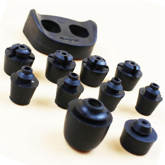ya 6 8.14 11 x Door Rubber Bump Stop Kit Fit for Mitsubishi for Pajero Montero V31 V32 V33 V43