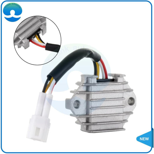 ya 5 8.10 Silver Voltage Regulator Rectifier for 2004-2009 for Yamaha YFZ450 5TG-81960-00-00