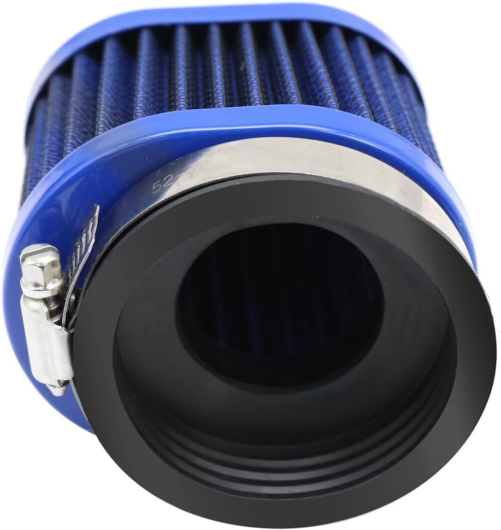ya 15 10.19 zhengce Motorcycle 60mm Air Filter Intake Cleaner Reusable for Off-road-2