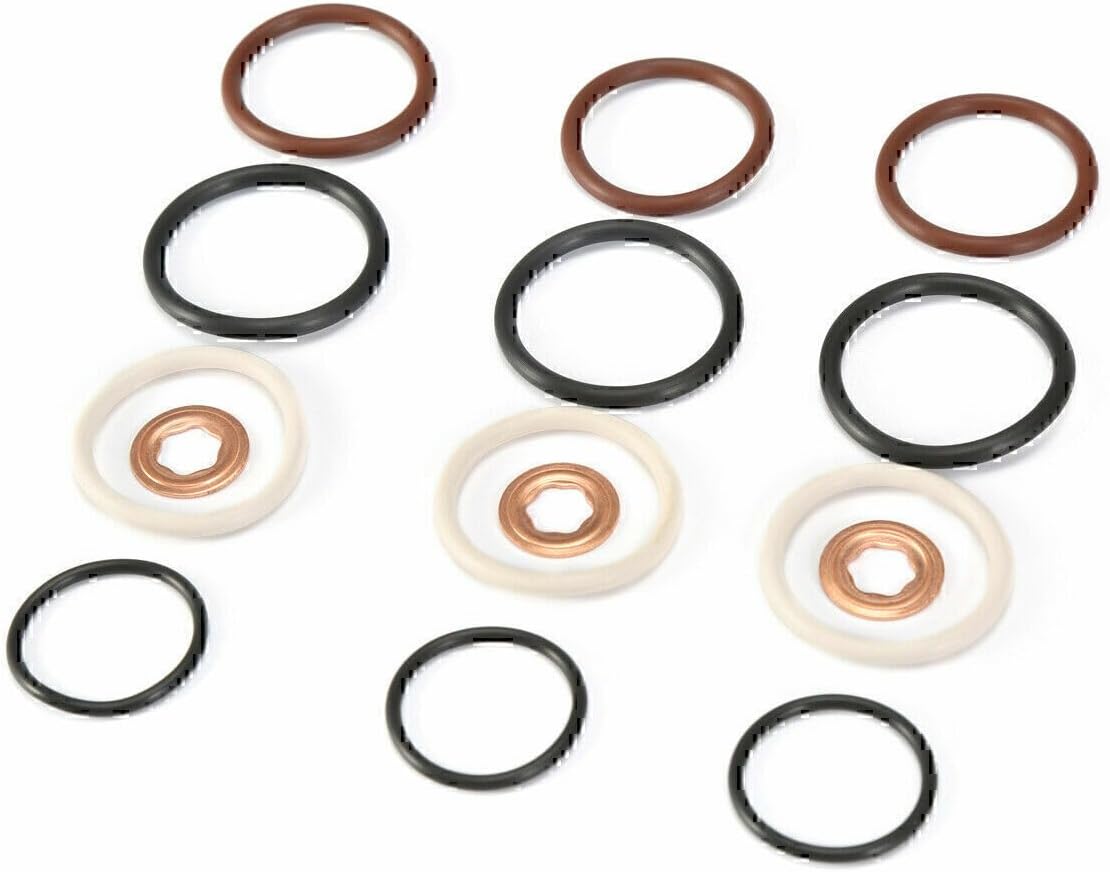 ya 10 9.16 baidi for Ford 6.0L 2003-2010 Oil Rail Leak Repair Kit Tool O-rings & Injector Seal U*
