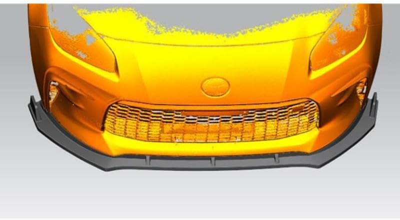 ya 2 8.15 Front Bumper Lip Splitter Spoiler for Toyota GR86 2022-2024 Carbon Fiber Look