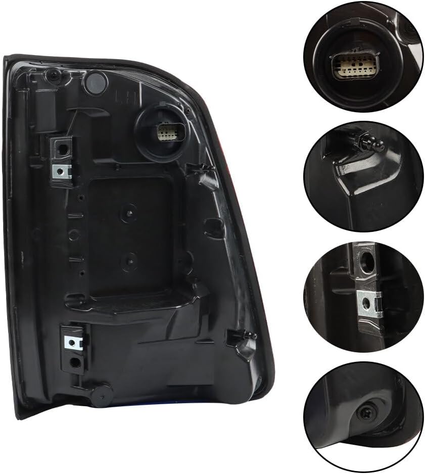 ya 10 9.16 zhengce Left Rear/Driver Side LED Red Tail Light Assembly for 2019-2022 for Dodge f